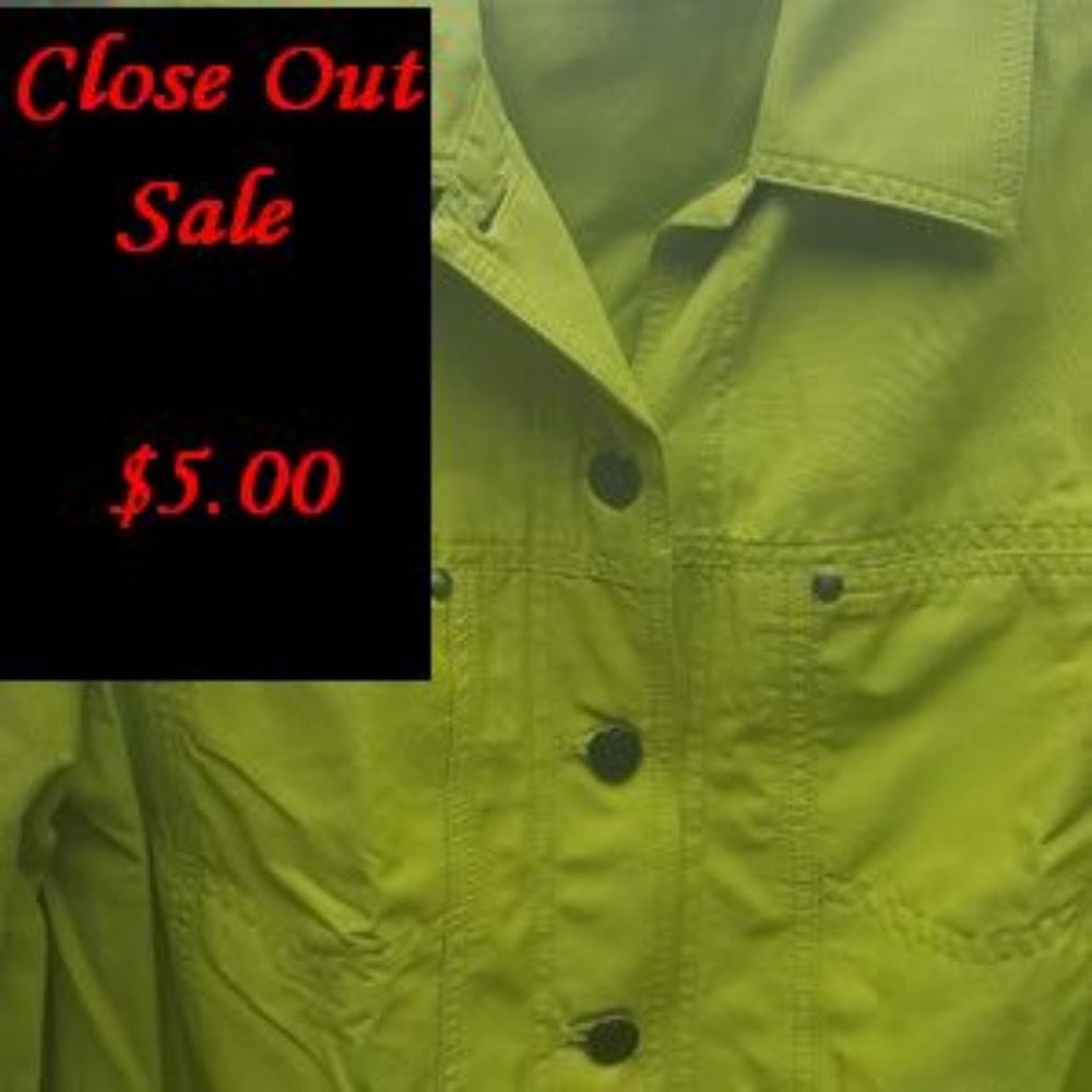 Renfrew CHARTREUSE GREEN Long Sleeve Jacket